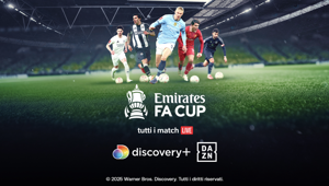 Emirates FA Cup in diretta su discovery+ e DAZN: il terzo turno 2025-26 in co-esclusiva
