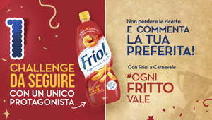 Soluzione Group firma per Friol la social challenge “#ognifrittovale”