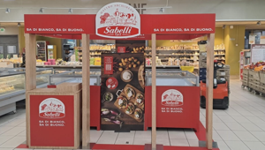 Sabelli sceglie Gruppo BBoard per la nuova strategia di attivazione in-store e teatralizzazione nei punti vendita