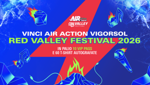 SBAM per Air Action Vigorsol: nuova campagna Red Valley Festival 2026