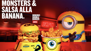 KFC Italia presenta la campagna dedicata a Minions & Monsters