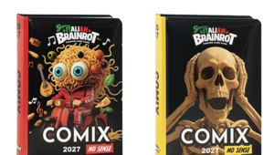 Dopo social, edicole e libri, Skifidol Italian Brainrot continua la sua espansione e diventa anche un superdiario Comix