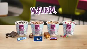 Leo Burnett porta in comunicazione McFlurry, il famoso gelato di McDonald's