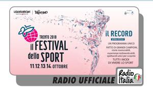 Radio Italia è radio ufficiale de ‘Il Festival dello Sport’