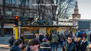 Seiko lancia nel mese di marzo una campagna OOH in collaborazione con IGPDecaux e DrawLight