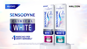 Haleon lancia Sensodyne Clinical White con una nuova campagna integrata firmata WP e Publicis LeOne, Haleon lancia Sensodyne Clinical White con una nuova campagna integrata firmata WP e Publicis LeOne,