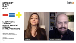 BEA Italia Festival 2020. L’attrice e autrice Federica Cacciola: “La pandemia ha cambiato il linguaggio televisivo e comico. Dobbiamo ricostruire l’empatia con il pubblico”