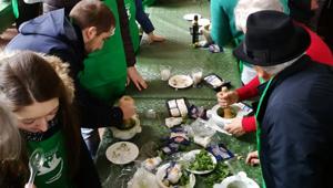 Regione Liguria, grande successo della 'pestata collettiva' a Palazzo Ducale