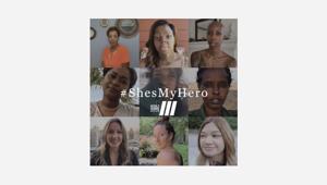 #ShesMyHero' di World Woman Hour, la campagna globale di Geometry contro le disuguaglianze, con storie di donne che ispirano altre donne nel mondo. In collaborazione con World Woman Foundation e le agenzie BCW, Hogarth Worldwide e Gramercy Park Studios.