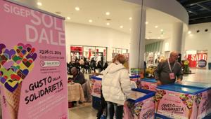 Sigep: 40 espositori hanno donato 3.600 kg di alimenti per le mense dei poveri. Inoltre, raccolti 16.500 euro con l’iniziativa ‘Il Gusto della Solidarietà’
