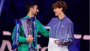Tutti pazzi per Sinner su Sky: 1 milione e 200 mila spettatori medi e un picco di 1 milione e 406 mila spettatori per la finale delle Nitto ATP Finals di Torino