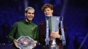 Nitto ATP Finals 2025. Jannik Sinner vince un’edizione da record per gli ascolti su Sky con oltre 1 milione 450mila spettatori in total audience e il  7,5% di share per la finale