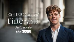 Il 5 aprile su Sky e in streaming su NOW  l'intervista esclusiva a Jannik Sinner