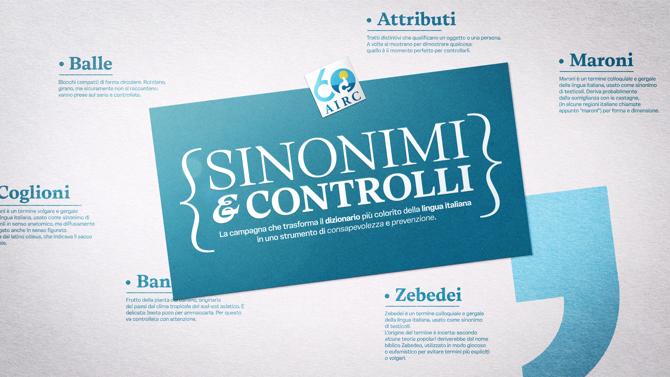 Sinonimi e Controlli Sinonimi e Controlli