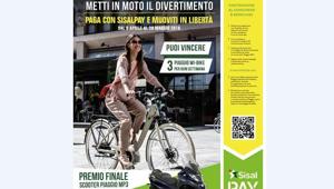 SisalPay lancia il concorso "Metti in moto il divertimento: paga con SisalPay e muoviti in libertà"