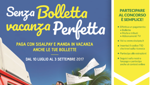 Senza bolletta vacanza perfetta, lo dice SisalPay che lancia un concorso con campagna radio