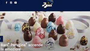 Il sito di Baci Perugina rinnova grafica e contenuti per trasformare il brand da locale a globale. Restyling a cura di YAM112003