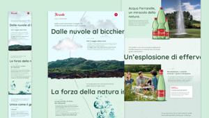 'Il miracolo della natura' di Ferrarelle arriva online con il nuovo sito. Firma Arc (Leo Burnett)
