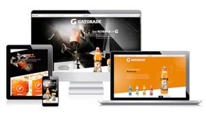 Online il nuovo sito Gatorade firmato Shaman