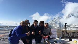 Su Skyway Monte Bianco lo show cooking più alto d'Italia a 3.466 metri d’altezza