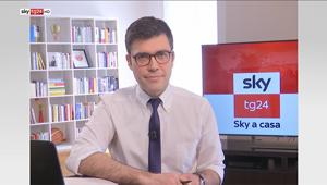 Nasce "Sky TG24 - Sky Casa", la prima edizione del telegiornale condotta interamente da casa
