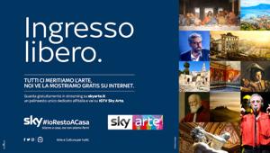 Sky Arte lancia con Melismelis “Ingresso libero”, la campagna per la promozione della Cultura in chiaro