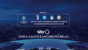 Su Sky ottimi ascolti per il ritorno di Champions ed Europa League