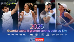On air la nuova campagna Sky Sport sulla stagione tennis 2025 firmata Sky Creative Agency