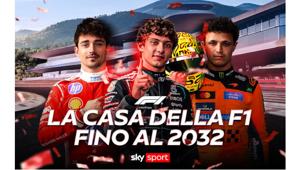 SKY e Formula 1: estensione pluriennale della partnership in Italia, UK e Irlanda. Nel nostro Paese diritti fino al 2032
