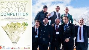 Skyway Cocktail Competition: a Courmayeur 80 barmen si sfidano sul Tetto d'Europa