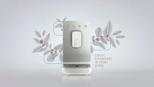 SUNTIMES firma la creatività del lancio internazionale della nuova macchina da caffè espresso automatica SMEG