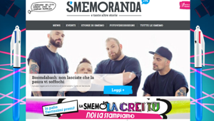 New! firma il nuovo sito dell'iconico diario Smemoranda