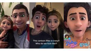 Snapchat annuncia la nuova Cartoon 3D Style Lens che permette agli Snapchatter di trasformarsi in un personaggio dei cartoni animati