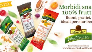 New Factor sceglie Expansion Group per il lancio degli snack Mister Nut Wellness