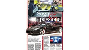 'Sogni & passione', lo Speciale  di 28 pagine sul Salone dell’Auto di Parigi in edicola con La Stampa