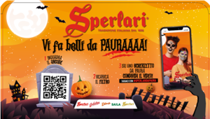 Sperlari "Vi fa belli da pauraaa" in vista di Halloween