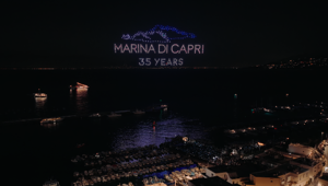 Marina Grande di Capri: Artech e Dronisos firmano lo spettacolo di droni durante la notte di San Lorenzo al Porto