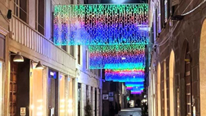 Hines illumina via della Spiga da San Valentino alla Milano Fashion Week con 'L'Arcobaleno dell'inclusione e delle unicità'
