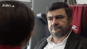 Sui social il nuovo spot Italo con Francesco Pannofino dedicato al lancio della tratta Milano-Venezia