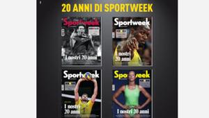  Sportweek, per il numero celebrativo dei 20 anni in edicola il 29 febbraio con 20 copertine raggiunto il massimo fatturato pubblicitario degli ultimi 5 anni a pari periodo. Dal rilancio di ottobre raccolta a +20%