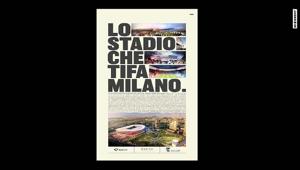 Diﬀerent ﬁrma “Gli Anelli di Milano”, la doppia campagna ADV in uscita nazionale sul Corriere della Sera per la proposta finalista del nuovo stadio di Milano, firmata Sportium (Gruppo Progetto CMR) e Manica Architecture
