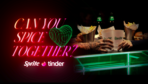 Sprite e Tinder insieme per 'Can you spice together?', il nuovo format con creator e incontri al buio che accende le connessioni. Progetto di  KIWI,  ALL e WPP Media
