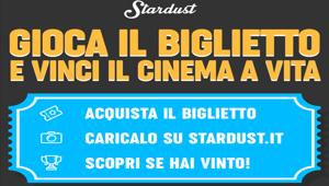 Stardust premia chi ama il cinema. Al via il concorso che regala film per tutta la vita