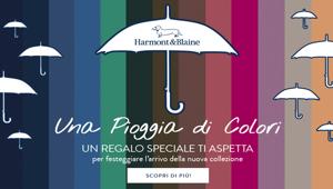 Harmont & Blaine chiude il primo semestre in crescita del +9% e festeggia con la nuova campagna omnichannel OmbrelliMania