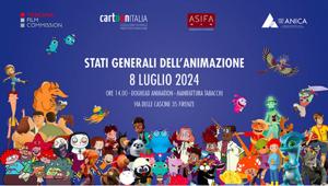 L’8 luglio si accendono i riflettori sull’animazione italiana. A Firenze gli Stati Generali 2024, organizzati da Cartoon Italia, tra successi e sfide