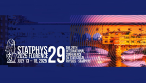 Al via a Firenze la 29a edizione di Statphys, il congresso internazionale di fisica statistica a cui partecipano oltre 1500 scienziati