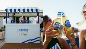 Peroni Nastro Azzurro si affida a Tramp e torna ad essere protagonista dell’estate italiana con Stile Capri Wave on Tour