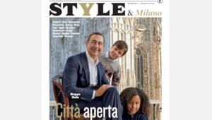 Style Magazine in edicola il 24 aprile con Style & Milano. Tiratura di 280mila copie