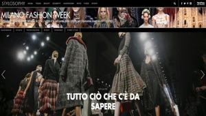 Trilud Group: speciale editoriale per la settimana della moda su Stylosophy.it. Previsto un raddoppio dell'audience sul 2016