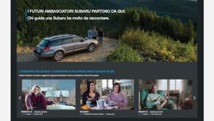 Nuove 'Storie di guida vera' per Subaru con Cernuto Pizzigoni & Partners. Wunderman  Thompson firma la piattaforma di automation MySubaru. Planning di Mario Mele & Partners